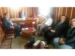 Konya Şube:Karatay Müftüsü Sayın Hasan Hüseyin ARSLANTÜRK Makamında Ziyaret Edildi